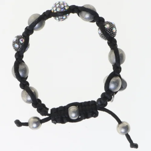 Armbånd med perler (str. Ø 6 cm)