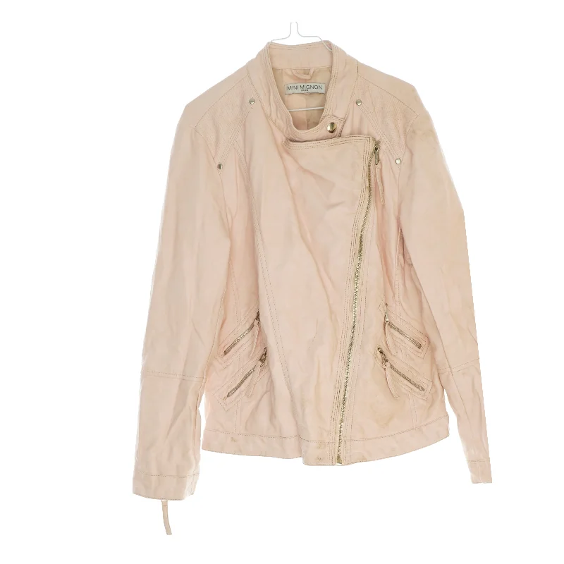 Skindjakke fra Mini Mignon (str. ca. 14-15 år)