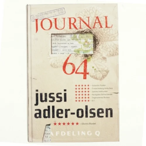 Journal 64 : krimithriller af Jussi Adler-Olsen (Bog)