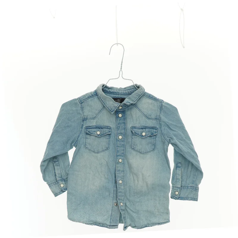 Denim skjorte fra H&M (str. 86 cm)