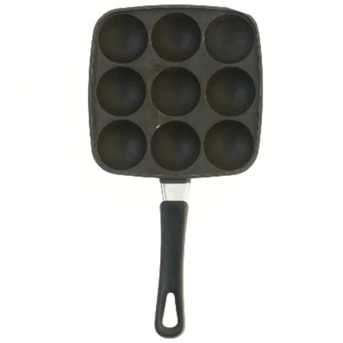 Æbleskivepande fra Pyrolux (str. 19x36 cm)