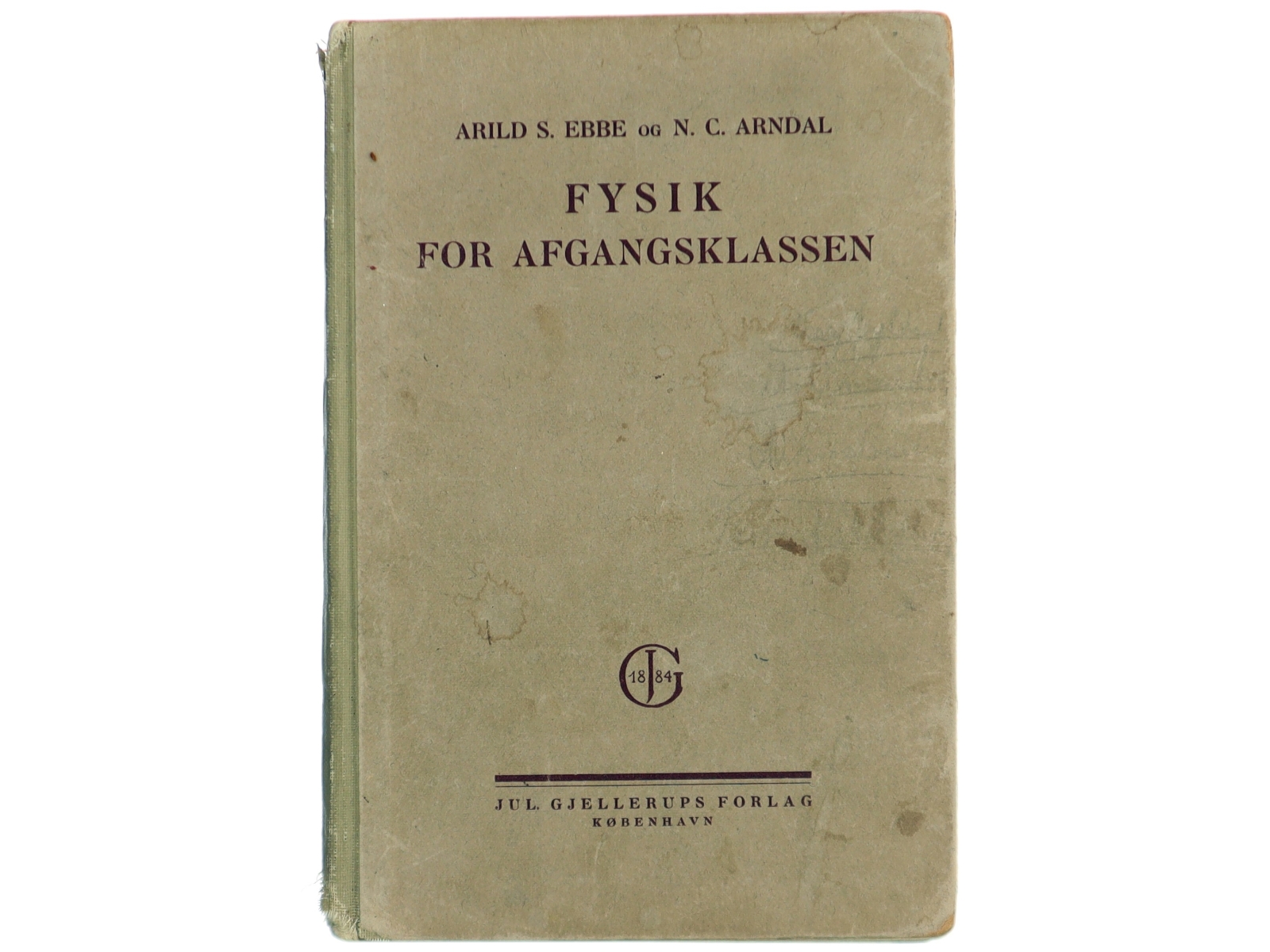 Gammel fysikbog for folkeskolen