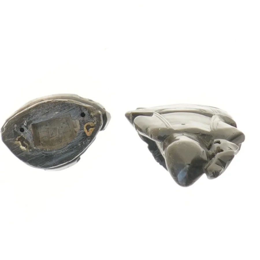 Orientalsk figur i sten (str. 14 cm)