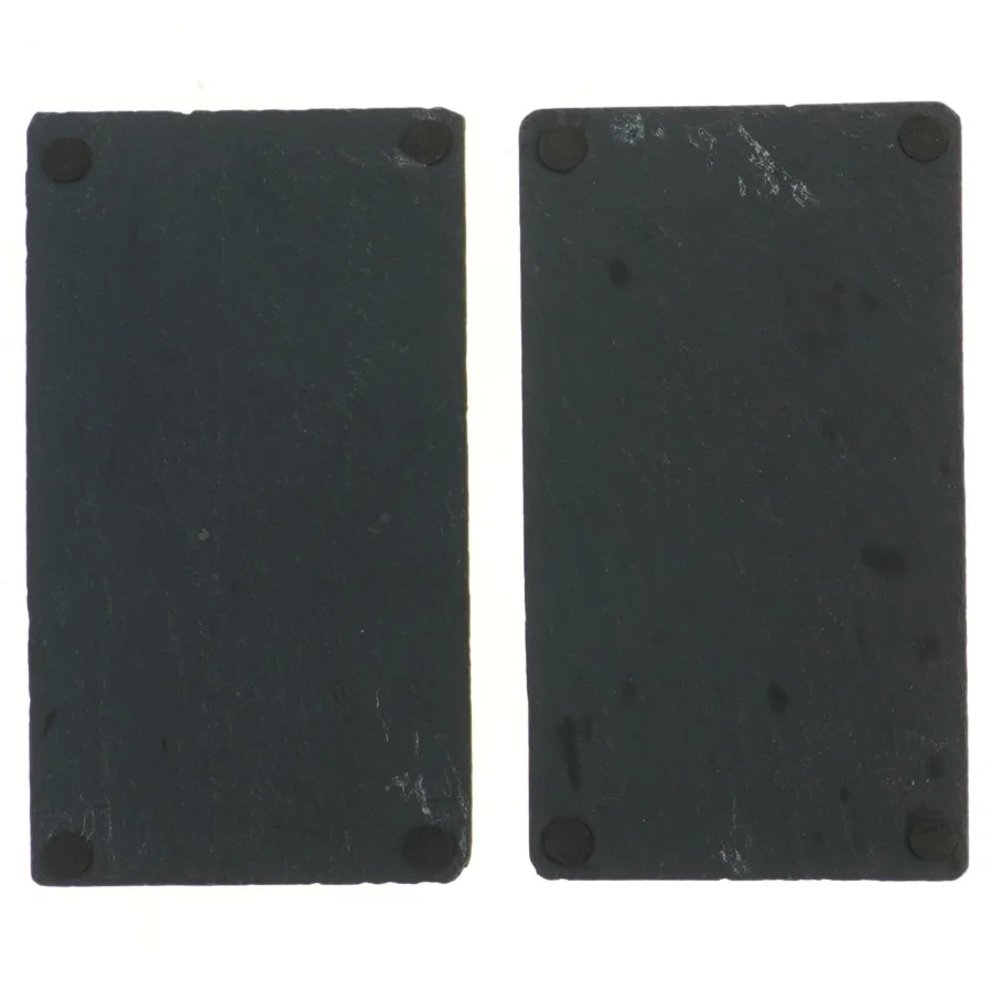 Sæt af skiferplader (str. 21x12 cm)