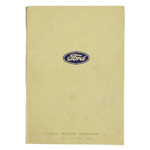 Ford Motor Company A/S 1919-1944 (Bog)