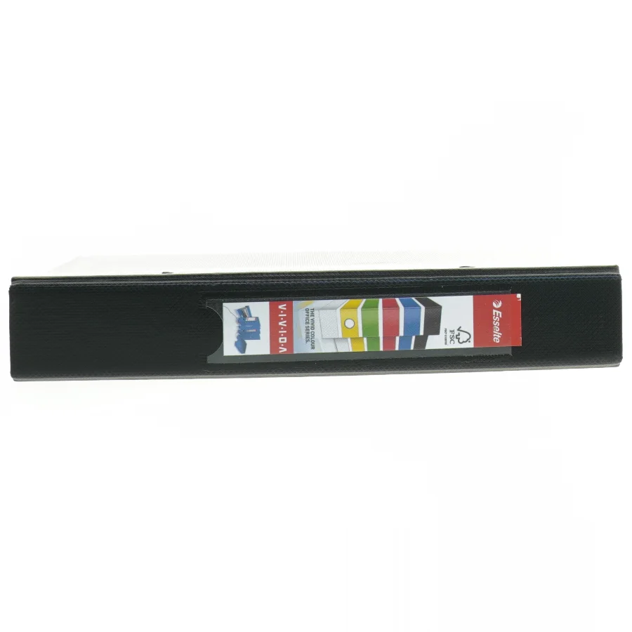 Sort ringbind fra Esselte (str. 23,5x20 cm)