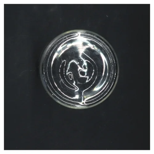 Glasbeholder med hældetud (str. 10,5x8 cm)