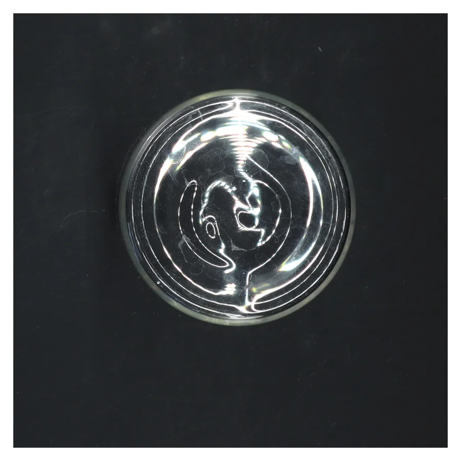 Glasbeholder med hældetud (str. 10,5x8 cm)