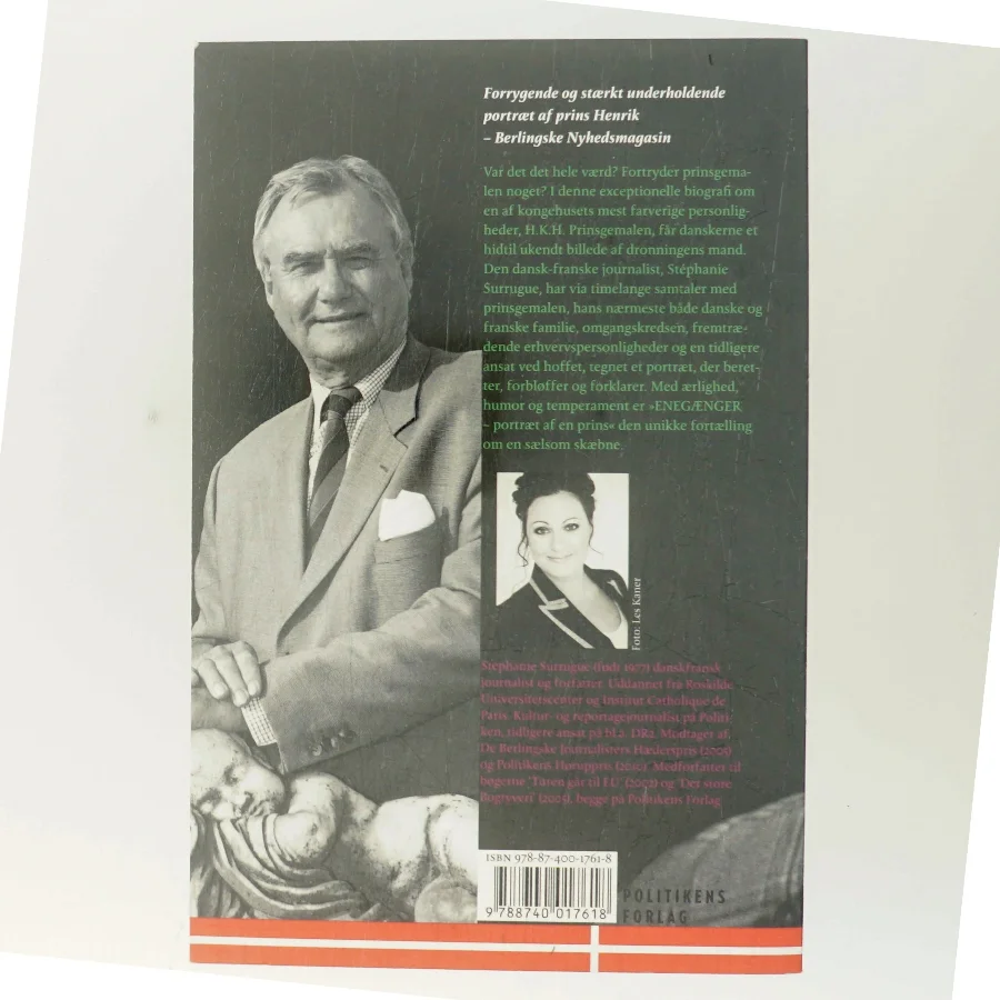 Enegænger : portræt af en prins af Stéphanie Surrugue (Bog)