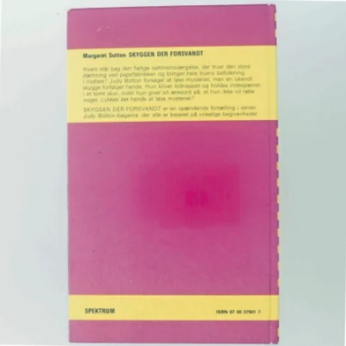 Margaret Sutton - Skyggen der forsvandt fra Spektrum