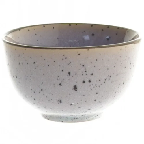 Keramik skål (str. Ø 10 cm længde 6,5 cm)