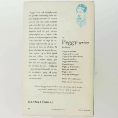 Peggy og Tryllekappen, Bog fra Martins Forlag