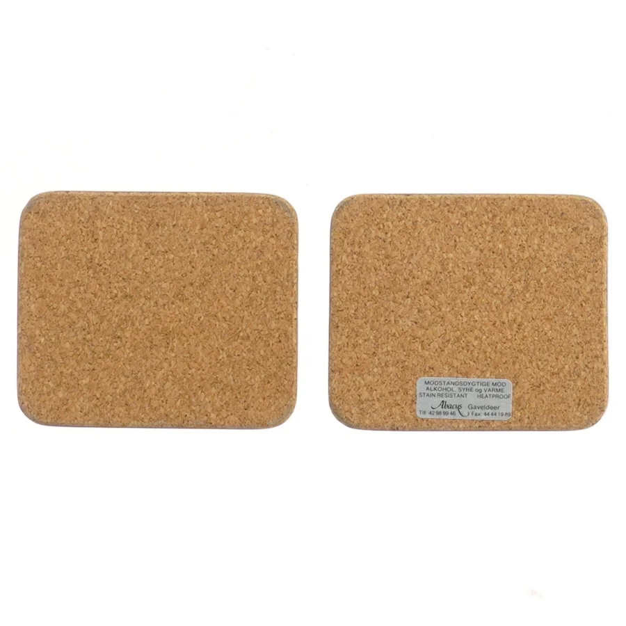 Dragsholm Slot bordskånere, 2 stk (11x9 cm)