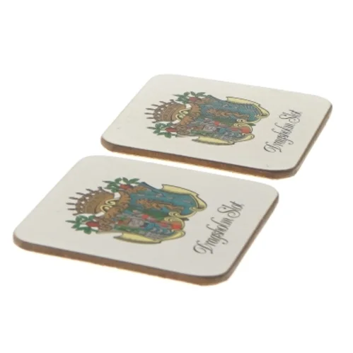 Dragsholm Slot bordskånere, 2 stk (11x9 cm)