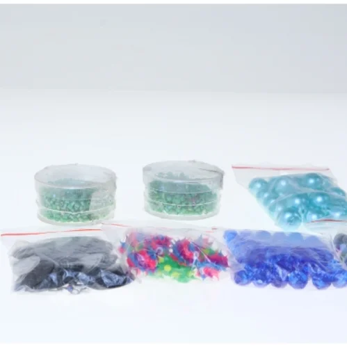 Perler og rhinsten sæt, fx til dansedragt