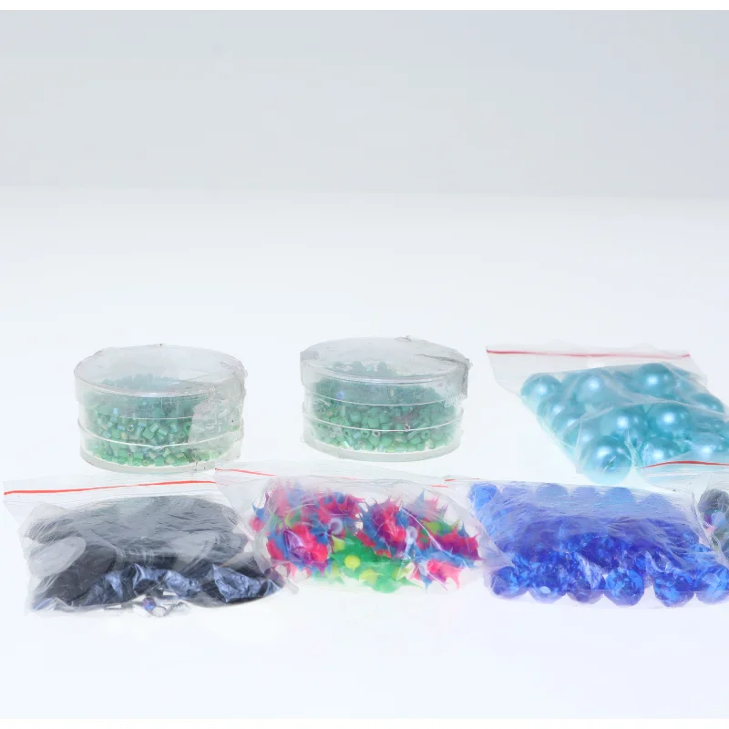 Perler og rhinsten sæt, fx til dansedragt