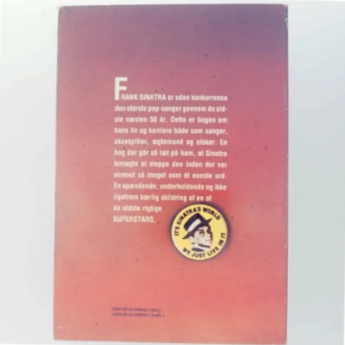 Frank Sinatra biografi bog fra Gyldendal