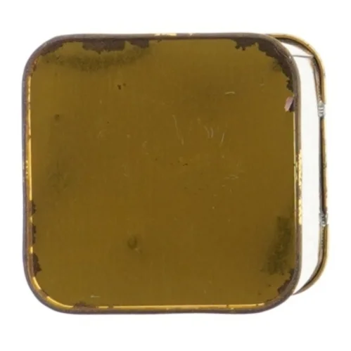 Orientalsk thedåse i sort (str. 11x9 cm)