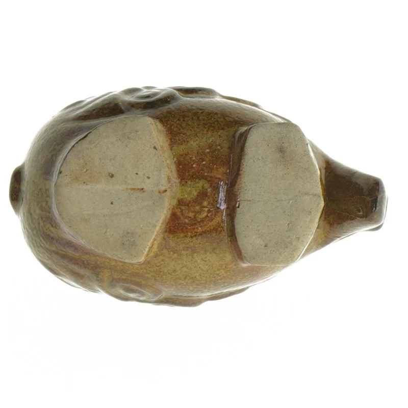 Keramik fisk vase / skulptur  (str. 14x7,5 cm)