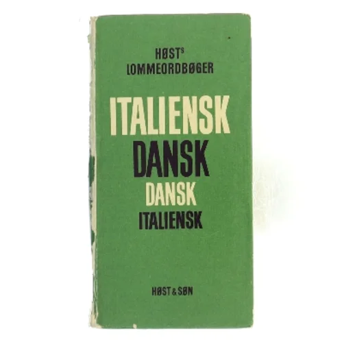 Lille Italiensk Dansk, Dansk Italiensk (Bog)
