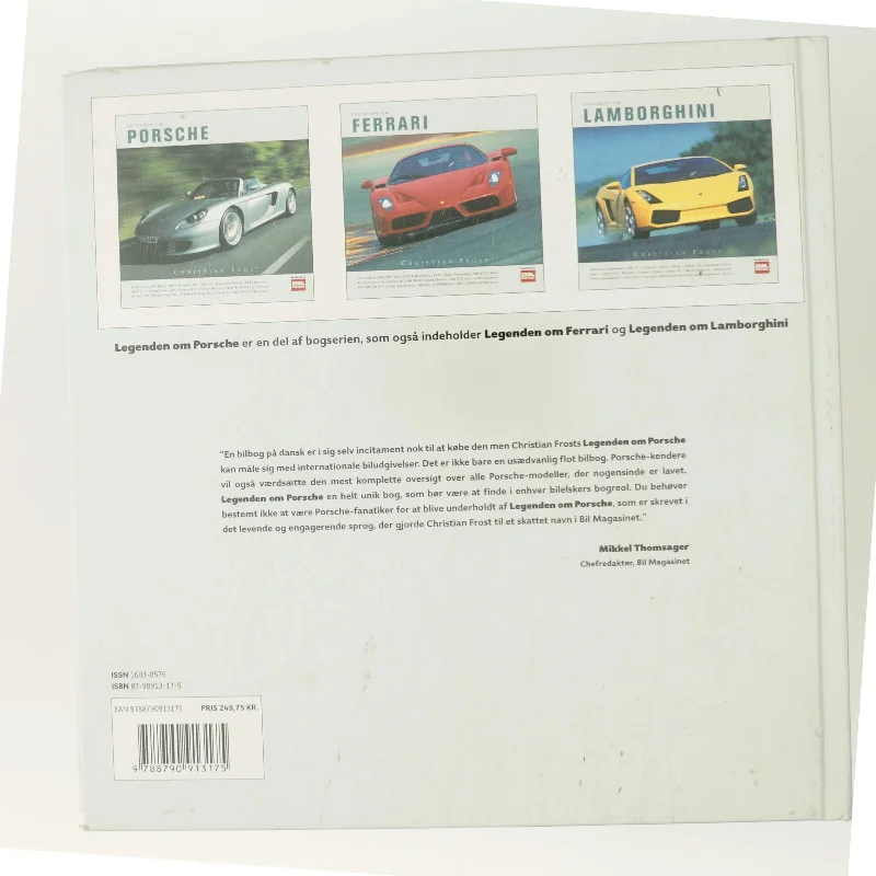 Legenden om Lamborghini af Christian Frost (Bog)