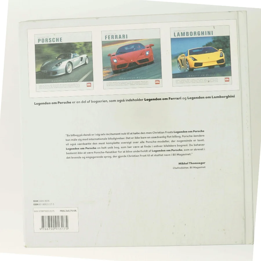 Legenden om Lamborghini af Christian Frost (Bog)