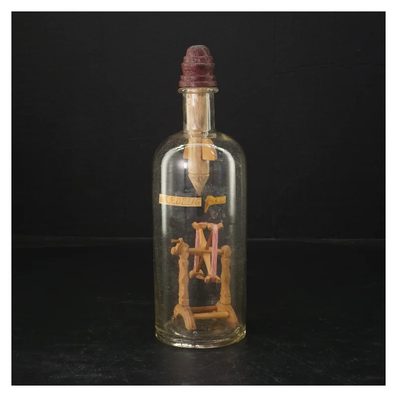 Skib i flaske (str. 21 cm)