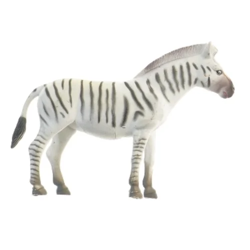 Zebrafigur i plast (str. 18x14 cm)