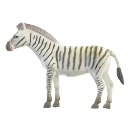 Zebrafigur i plast (str. 18x14 cm)