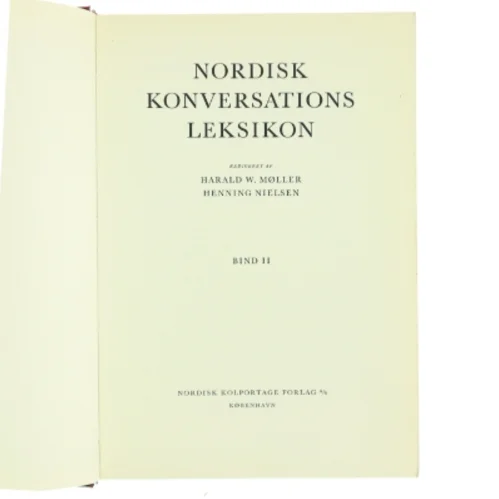 Nordisk Konversations Leksikon