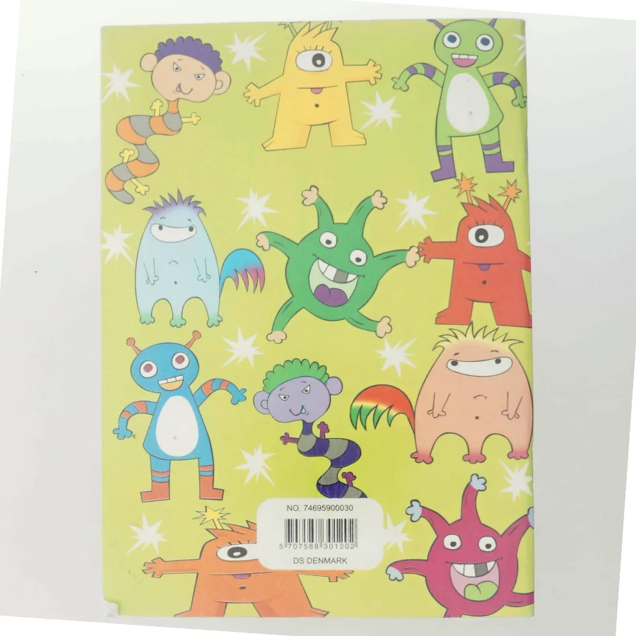 Lektiehæfte med sjove figurer