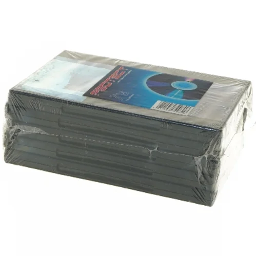DVD beskyttelsesbokse (5 stk, str 19,5x13,5 cm)