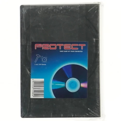 DVD beskyttelsesbokse (5 stk, str 19,5x13,5 cm)