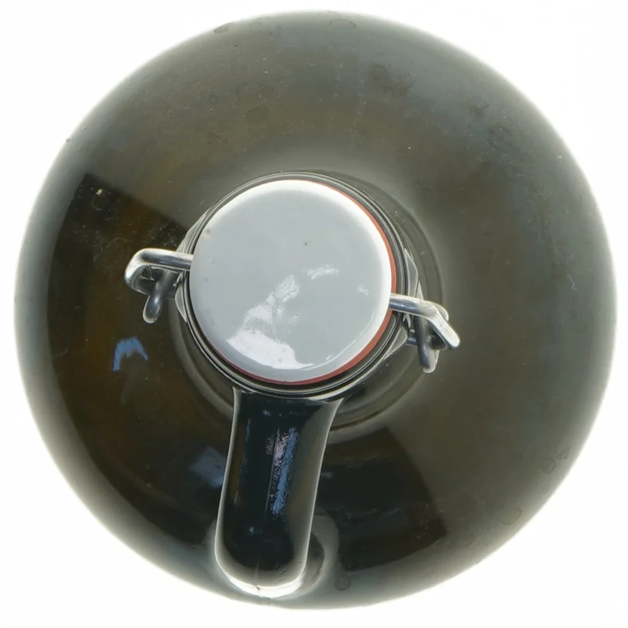 Stor Nørrebro Bryghus ølflaske med patentlukning (str. 37 cm)