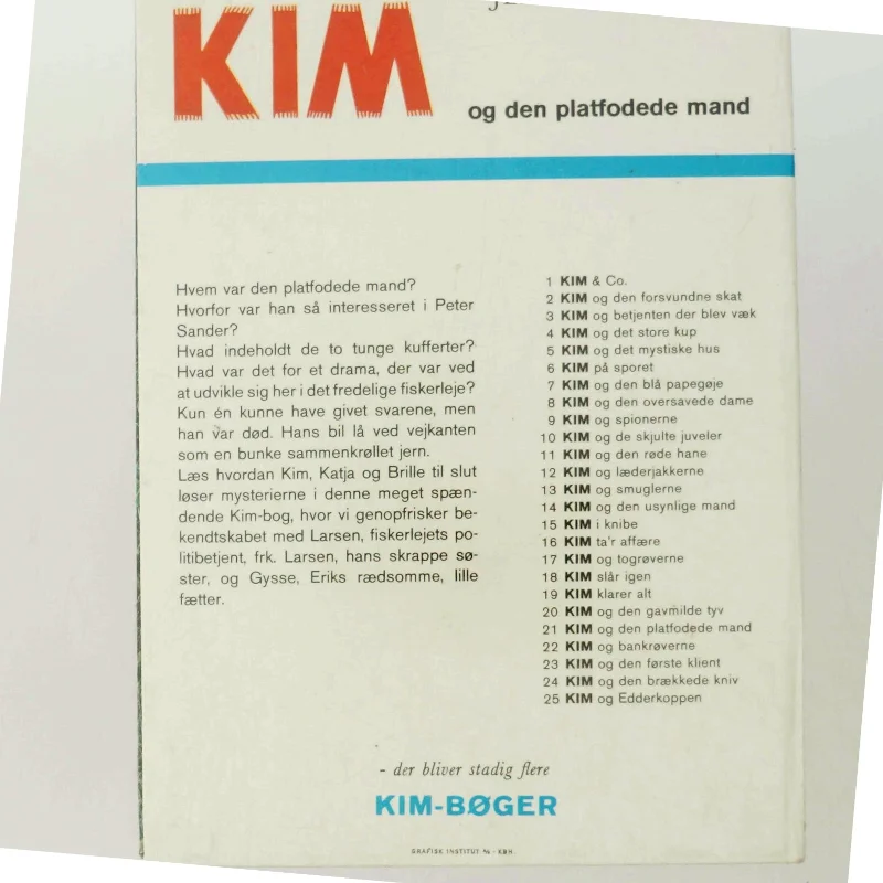 KIM og den platfodede mand fra Grafisk Forlag