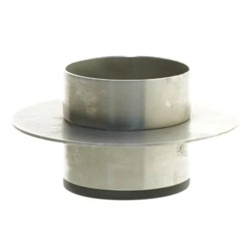 Fyrfads lysestage i børstet stål fra Rosendahl (str. Ø 5 cm længde 5 cm)