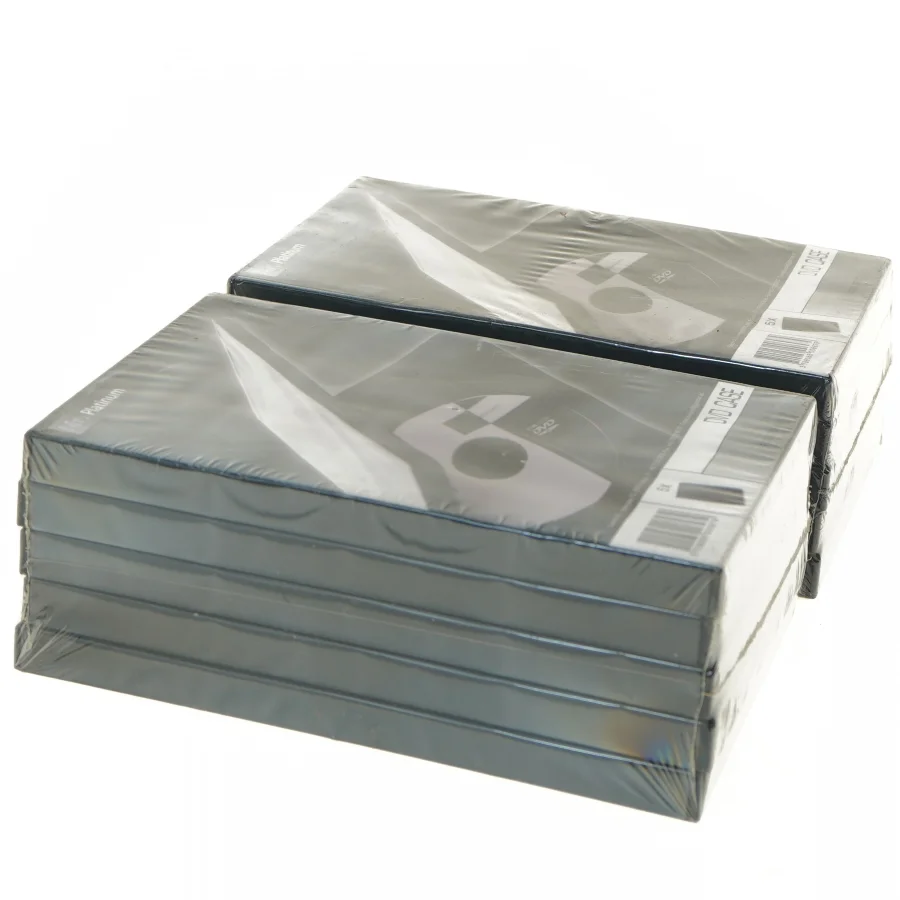 DVD opbevaringsæsker fra Mr. Platinum (str. 19x13,5 cm)