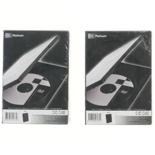 DVD-etui 10 stk fra Platinum (str. 19x13 cm)