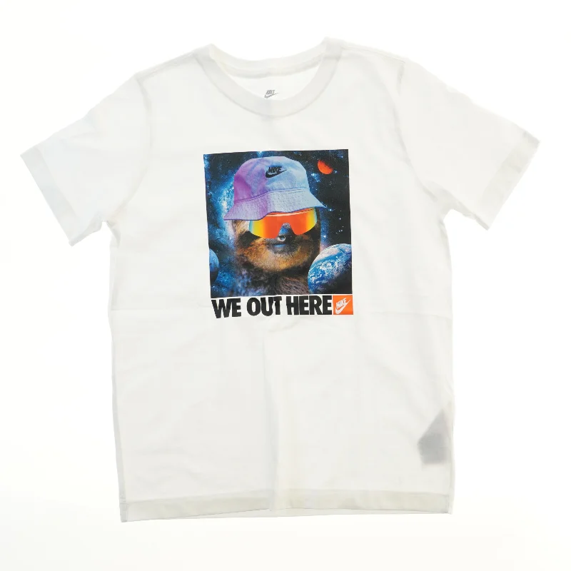 T-shirt med tryk fra Nike (str. 158)