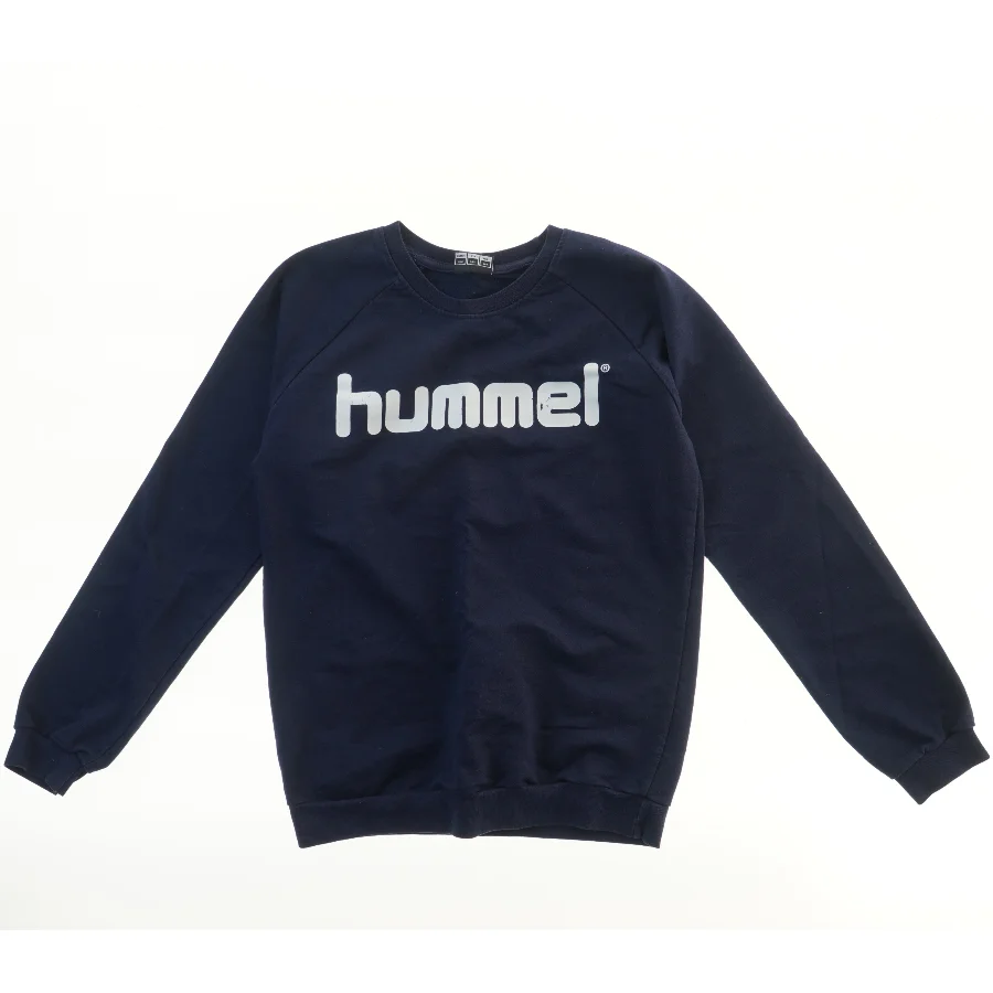 Sweatshirt med logo fra Hummel (str. 164)