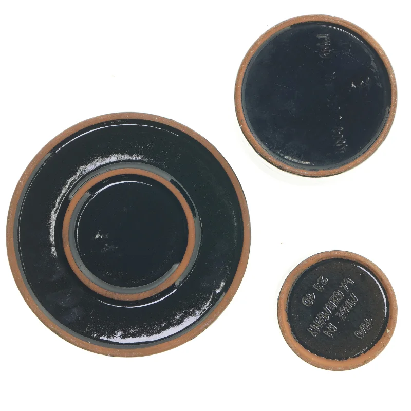 Keramiske skåle sæt (str. Ø 22 & 14 & 10,5 cm)