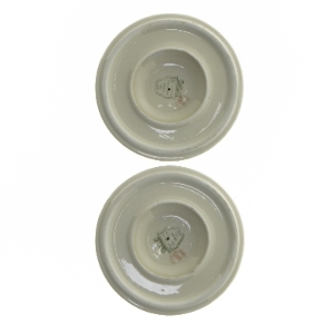 Porcelæns lysestager sæt fra KPM (str. 7,5 cm)