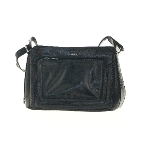 Læder skuldertaske fra The Monte (str. 18x9x27 cm)