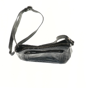 Læder skuldertaske fra The Monte (str. 18x9x27 cm)