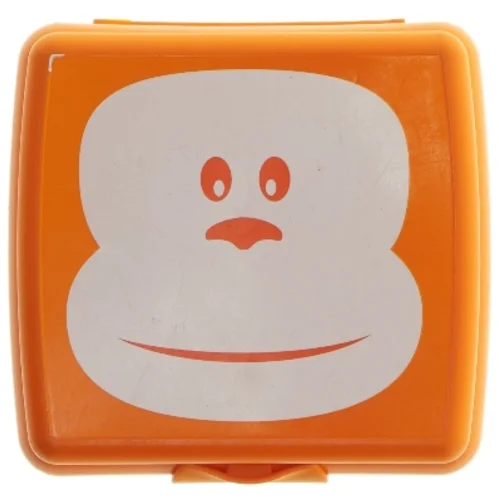 Madkasse med abe motiv fra Tupperware (str. 14x14 cm)