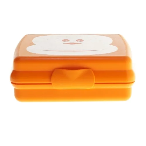 Madkasse med abe motiv fra Tupperware (str. 14x14 cm)