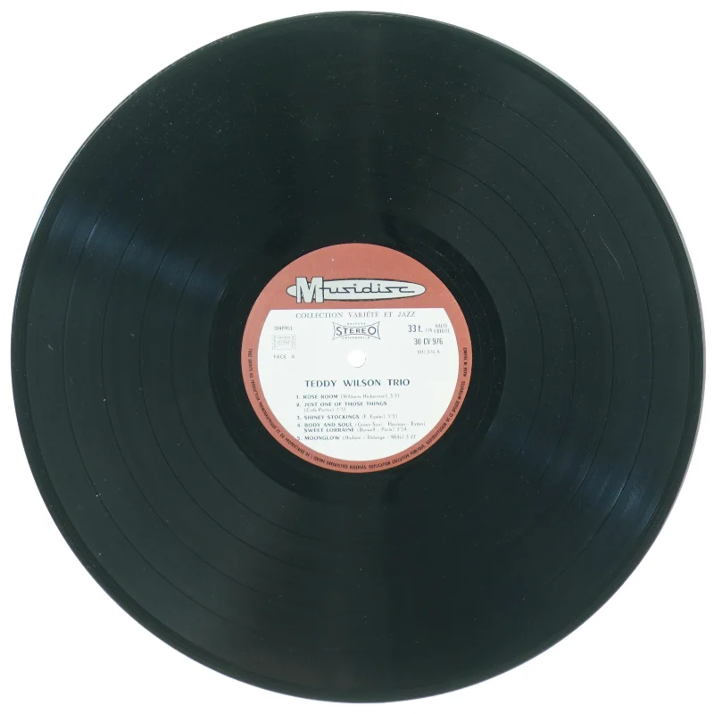 Teddy Wilson And His Trio Vinyl LP (str. 30 cm)
