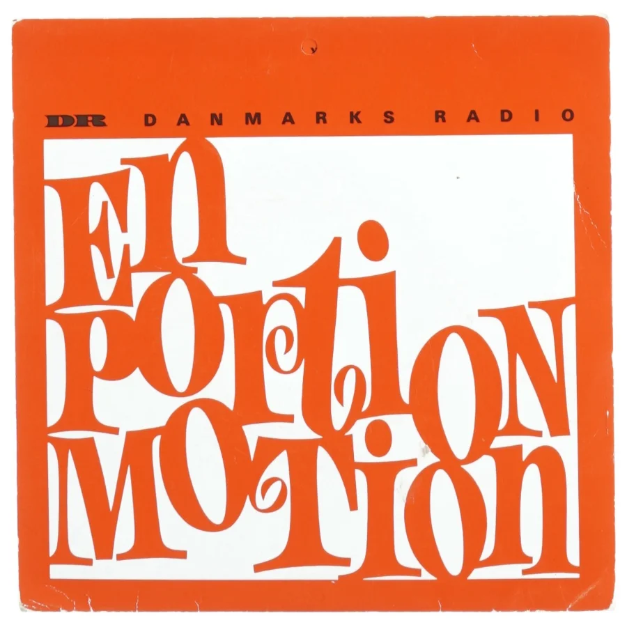 DR Danmarks Radio Vinylsingel fra DR Danmarks Radio (str. 17 cm)