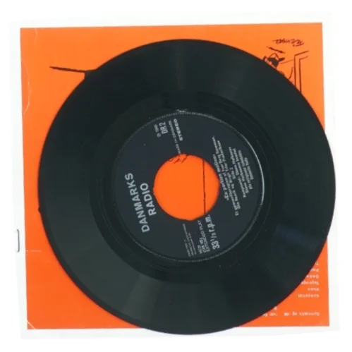 DR Danmarks Radio Vinylsingel fra DR Danmarks Radio (str. 17 cm)