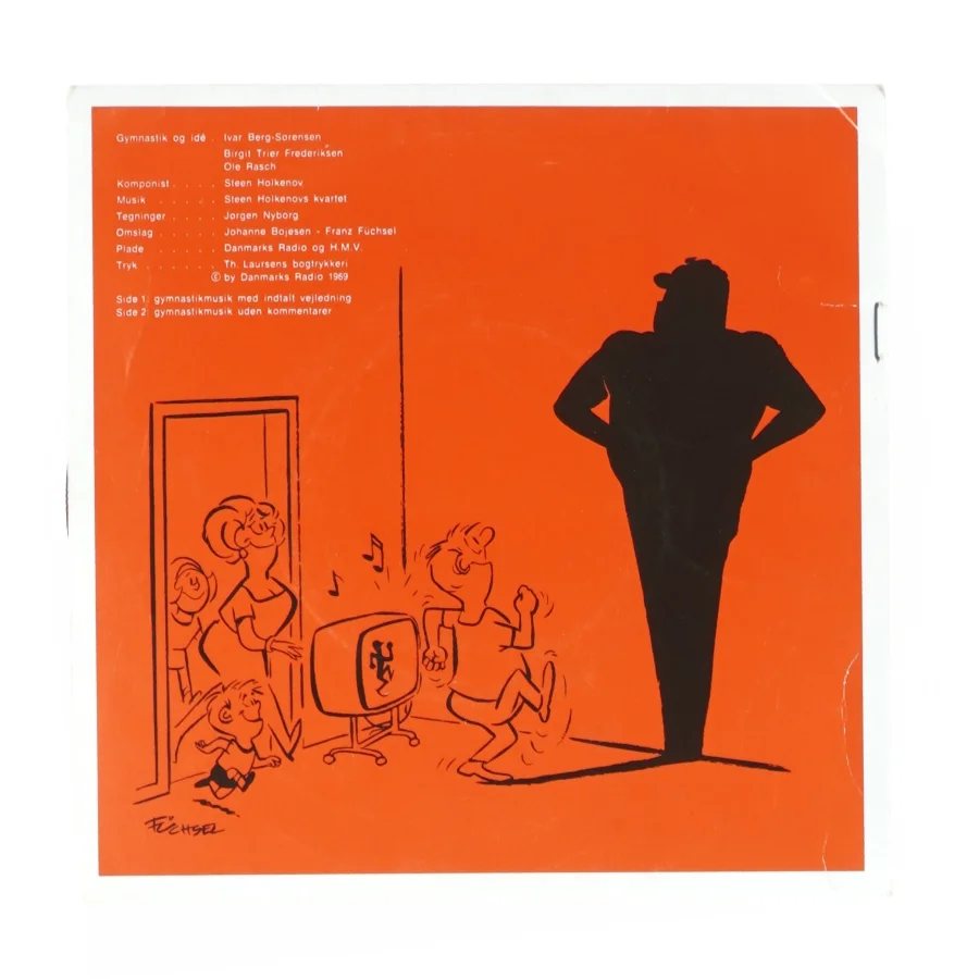 DR Danmarks Radio Vinylsingel fra DR Danmarks Radio (str. 17 cm)